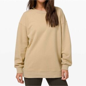 Lululemon oversized crew sweatshirt